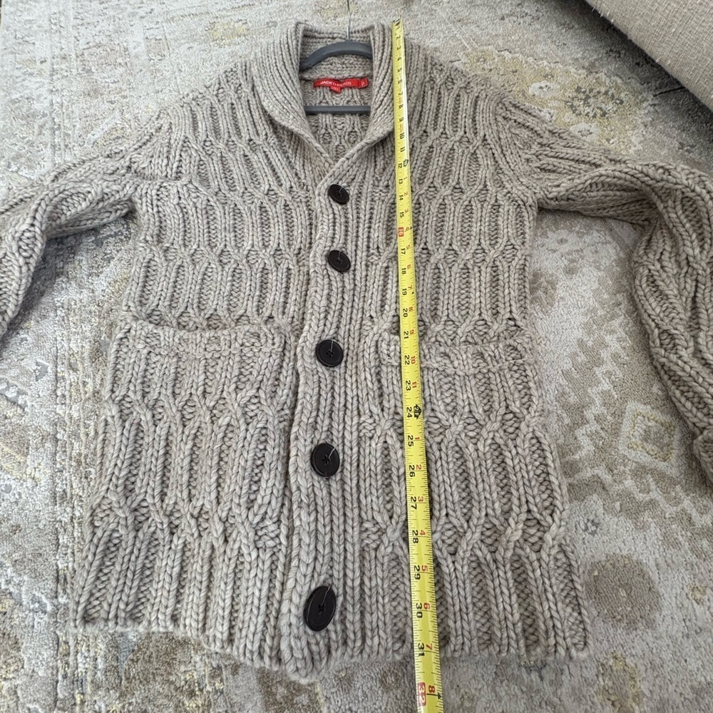 Jackthreads Chunky Oversized Cableknit Cardigan - image 7